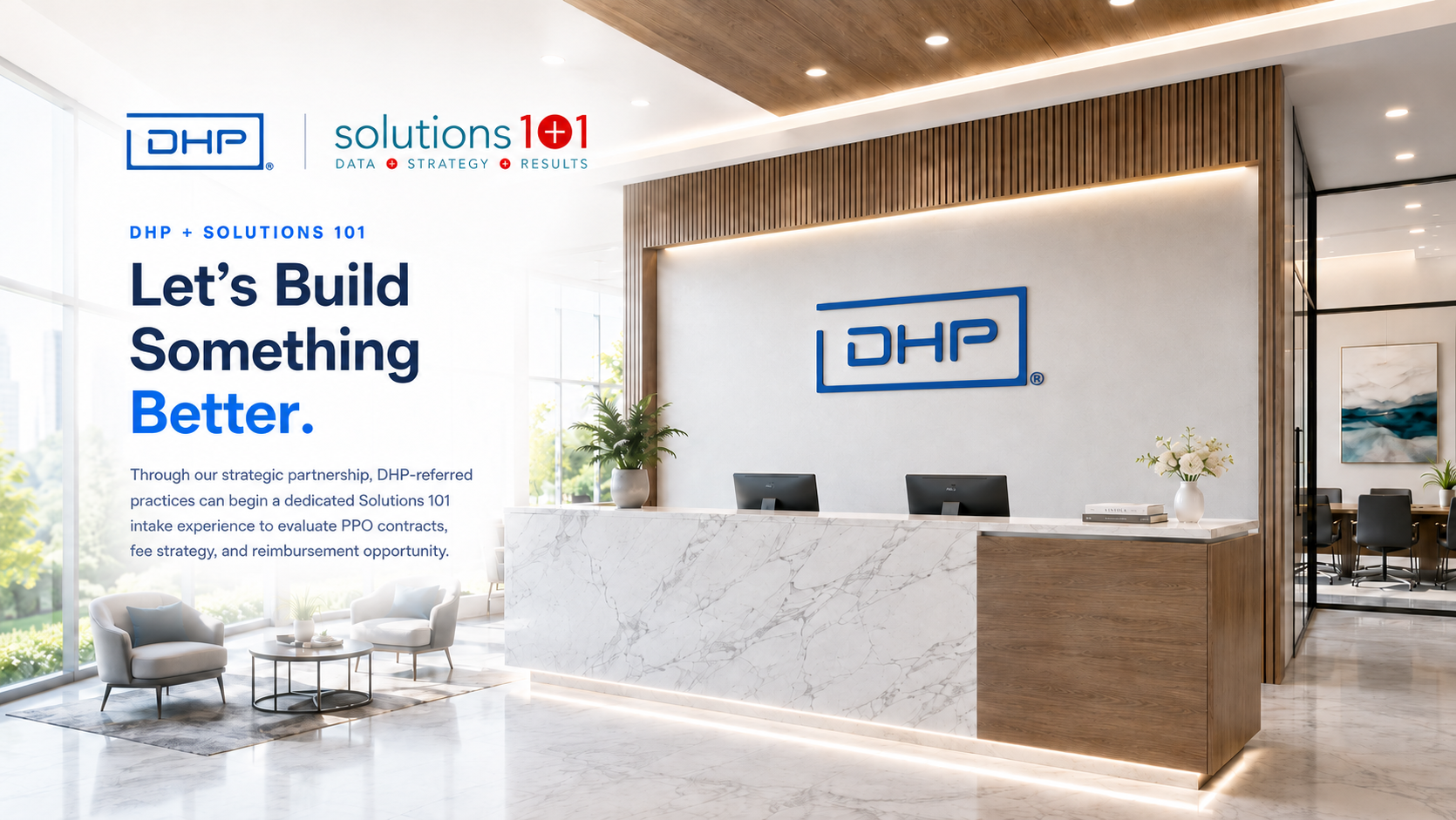 DHP and Solutions 101 strategic referral partnership